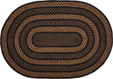 Farmhouse Jute Braided Rug Oval 20
